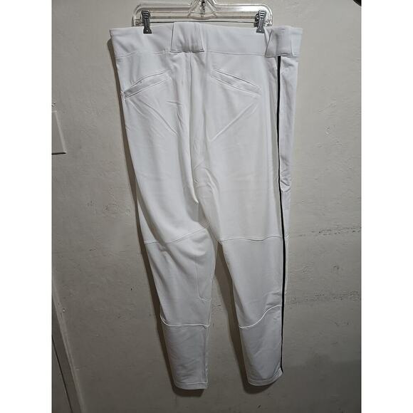 Nike Pants Men's XXL White Green Vapor Select Baseball Sports BQ5489-111 New - Picture 5 of 11
